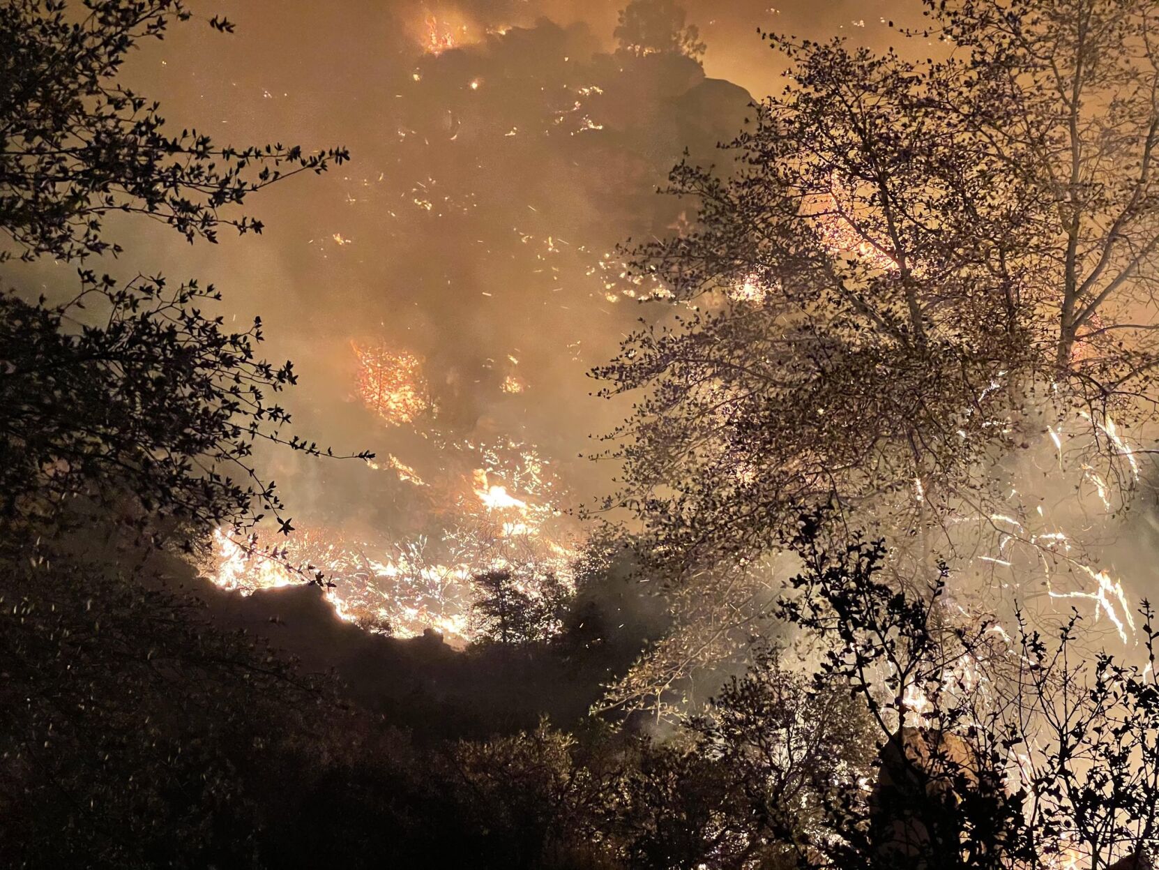 Telegraph Fire, Arizona